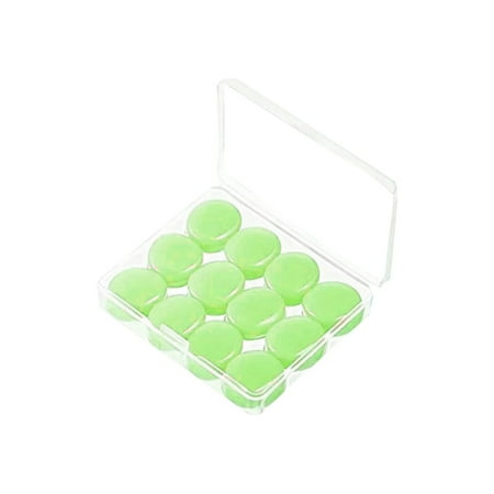 

Dcomlko 10 Pairs Ear Plugs For Sleeping Reusable Moldable Silicone Earplugs Soft Noise Cancelling Earplugs Sound Blocking Ear Plugs With Case For Swimming Concert 40dB NRR (multicoloured)