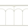 thumbnail image 2 of Hillsdale Furniture Jocelyn Vintage Metal Full Headboard, Soft White, 2 of 3