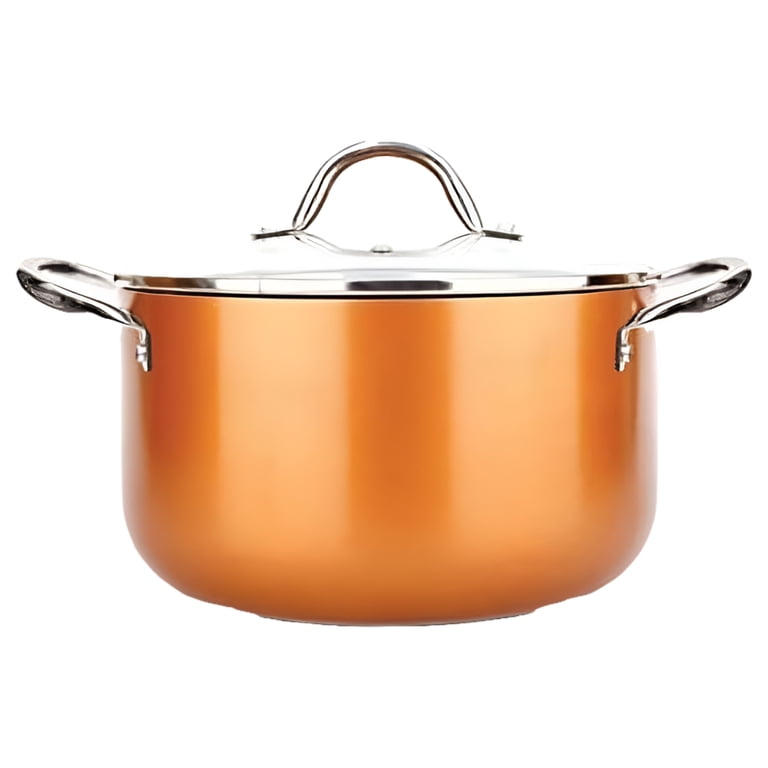 Copper Pan 10-Piece Nonstick Induction Cookware Set photo 5