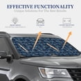 thumbnail image 4 of Fotbe Hawaiian Style Juego de 2 Piezas de Parasoles para Parabrisas | Bloqueador Solar para Auto | Accesorios Plegables para Protección Solar Interior-Small, 4 of 6
