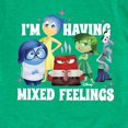 thumbnail image 3 of Inside Out - Mixed Feelings - Toddler And Youth Short Sleeve Graphic T-Shirt, 3 of 5