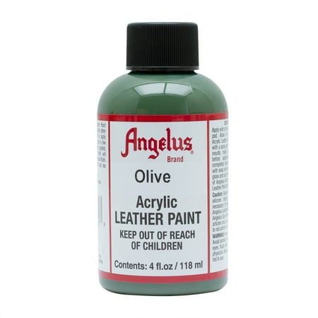 UPC: 0086366742723 | Angelus® Acrylic Leather Paint  4 oz.  Olive