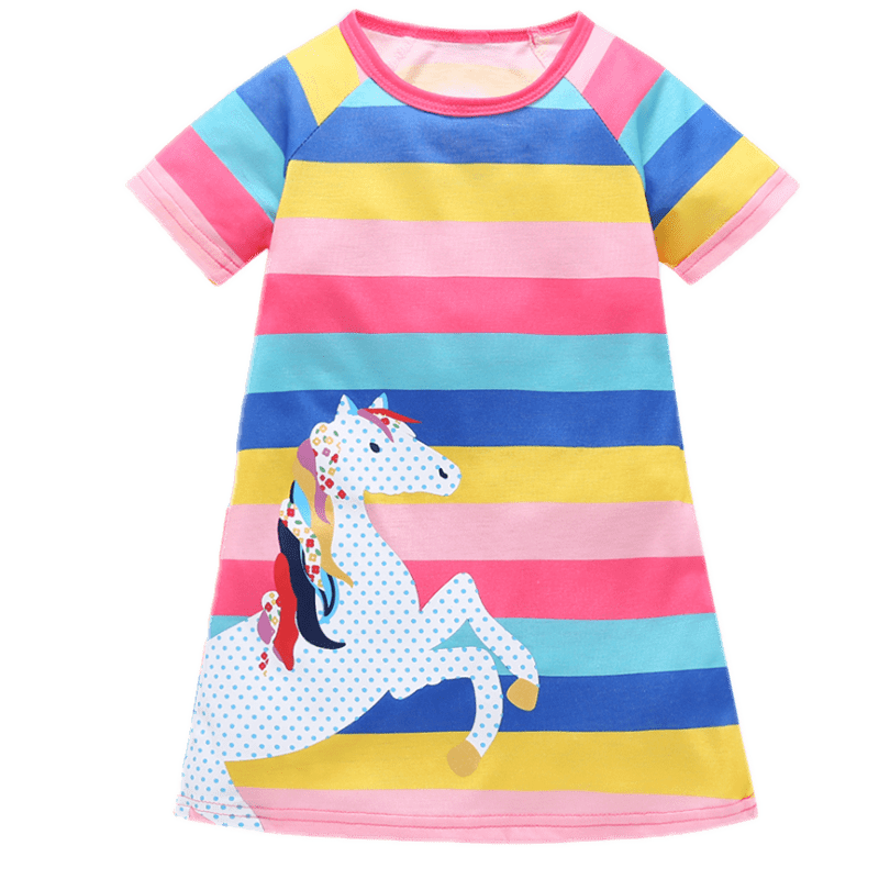 unicorn shirt dress