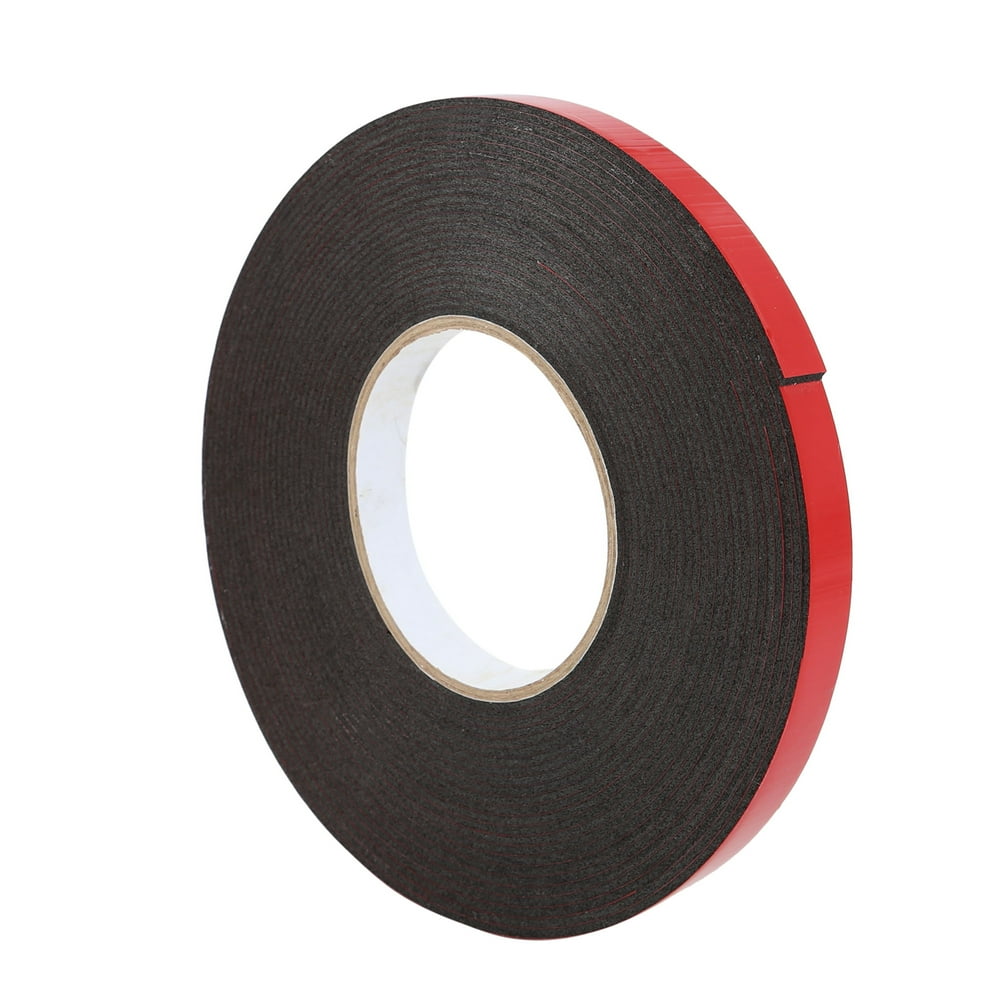 10m x 15mm x 2mm Red Foam Double Sided Tape for Car Door Window