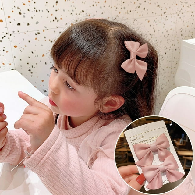 Holiday Saving Naittoop Hair Bow Hair Clips Christmas Bows Hair Clips for Women Cream Bow Bow for Hair Beige Bow Clips Hair Ribbon Bow Clips Cute Hair Accessories