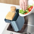 thumbnail image 2 of Popular Pick! Zerbueate Dish Drying Rack，Bottle Drying Rack，Baby Bottle Drying Rack Folding Sink Rack Holder Expandable Storage Basket Rack Holder Expandable Blue, 2 of 8