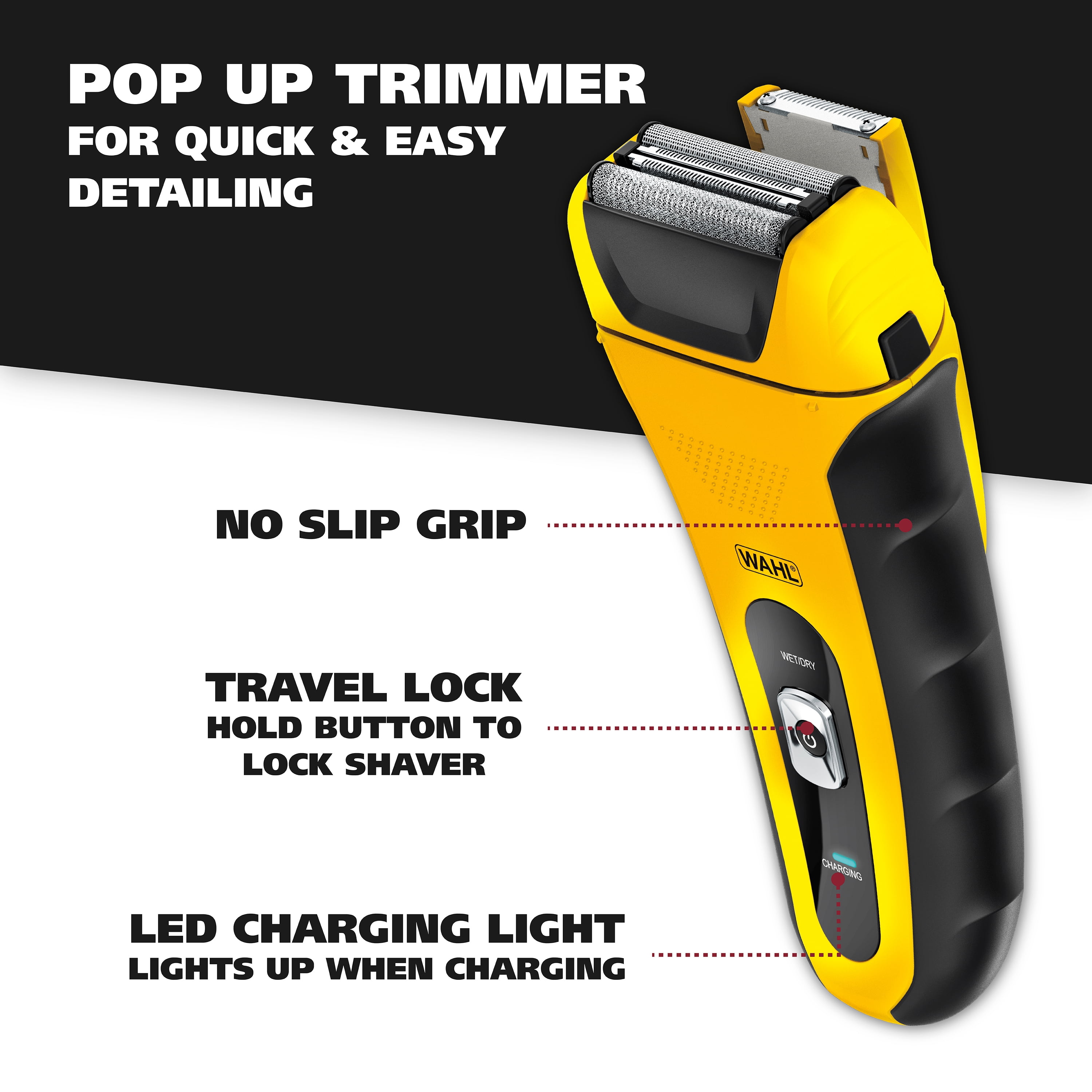 wahl lithium ion shaver