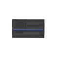 thumbnail image 1 of USA Flag Patch, Small - LE Thin Blue Line, 1 of 1