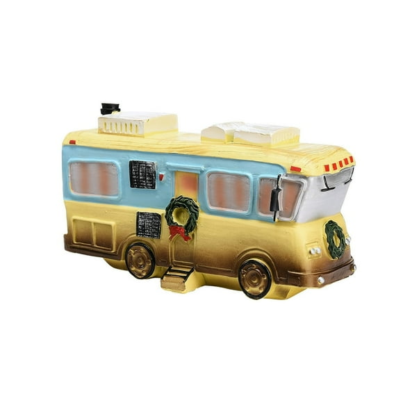 JUNWELL Christmas Vacation-Inspired Ceramic Village National Lampoon Christmas Vacation Griswold Holiday House Collectible Buildings Collectible Figurines Seasonal Home Christmas Ornament
