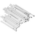 thumbnail image 2 of MasteelfCA 30Pcs Different Length Wind Chime Tubes Set Silver Tone Empty Wind Chime Making Kit for Outdoor Hanging Decoration, 2 of 6