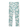 thumbnail image 4 of joogoo Girls' Leggings Flowers Paint Yoga Pants 9-10T, 4 of 8