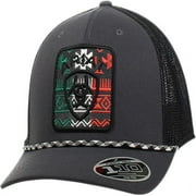 ARIAT AZTEC MEXICO LOGO GRAY ROPE