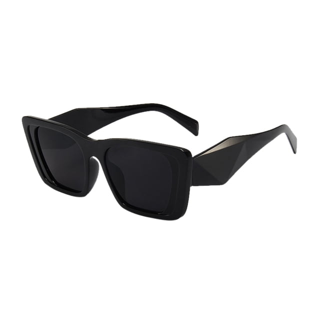 Lunettes à Moins de 5 $ Noires pour Femmes, Lunettes de Soleil en Gelée Rétro Simples Ovales Carrées, Lunettes de Soleil Filet Rouges