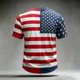 thumbnail image 4 of USA Soccer Jersey for Men, 2026 USA Soccer Short Sleeve United States Team Fan International Football Shirt, Retro Streetwear Crewneck Top, 4 of 8