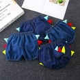 thumbnail image 7 of Baby and Toddler Girls Denim Shortie Shorts Size 6-36 Months, 7 of 7
