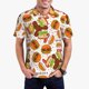 thumbnail image 1 of Fotbe Burger Camiseta Polo de Golf para Hombre con Estampado – Camisa Deportiva Transpirable con Cuello Abotonado-Large, 1 of 6