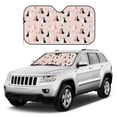 thumbnail image 4 of Bingfone White And Black Rabbit Car Windshield Sunshade,Sun Foldable Sun Shield Sun Visor for Car - Small, 4 of 8