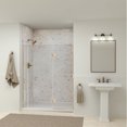 thumbnail image 3 of Transolid Swk603696 Saramar 60" W X 36" D X 96" H Three Panel Shower Wall Kit - Biscotti, 3 of 5