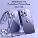 thumbnail image 1 of Joyroom Plating Case para iPhone 14 13 12 Pro Max Full Lens Cover a prueba de golpes Soft TPU Cellphone Case Cover para iPhone 14 Pro Max Tan Jianjun unisex, 1 of 2