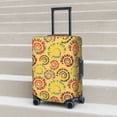 thumbnail image 2 of Lsque Colourful Tie Dye 1 Printed Luggage Cover, Travel Luggage Protector,Scratch and Dirt Resistant, Fits 18-32 Inch Luggage - Medium, 2 of 9