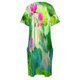 thumbnail image 4 of Vestido de pierna ancha Lotus para mujer con cremalleras y planta acuática., 4 of 6