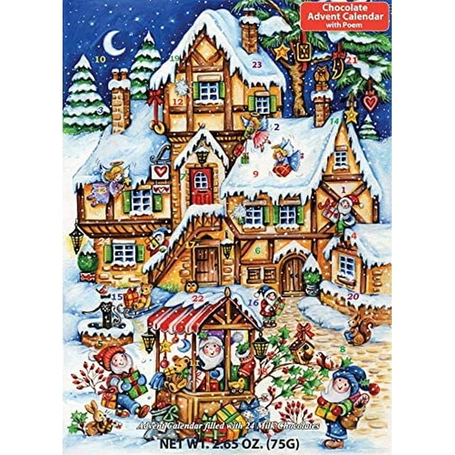 Calendario de Adviento de Chocolate del Mercado de Navidad ( Vermont Christmas Company Vermont Christmas Company