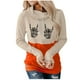 thumbnail image 1 of Sudadera Para Mujer Sudaderas Con Cuello Redondo Moda Casual Festival Impreso Blusa de Manga Larga Sudadera Con Capucha Tops Sweatershirt Odeerbi ODB130742, 1 of 5