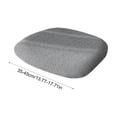 thumbnail image 3 of Velvet Stretch Dining Chair Seat Covers Elastic Cushion Slipcovers,B, 3 of 6