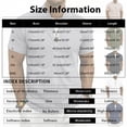 thumbnail image 3 of Mens Zip Up Short Sleeve Shirt Stand Collar Textured Waffle Pattern Summer Breathable Sporty Tops Side Pockets Black L, 3 of 4