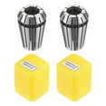 thumbnail image 1 of Unique Bargains ER20 Spring Collet, 7/16' Chuck for CNC Engraving Machine Lathe Milling Tool 2 Pack, 1 of 5