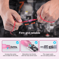 thumbnail image 4 of Waterproof Heat Shrink Wire Connectors, Multipurpose Waterproof Electrical Wire Terminals kit, Ring Fork Spade Butt Splice Insulation Crimp Connectors for Auto Marine Truck - 210 Pieces, 4 of 7