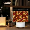 thumbnail image 6 of Haiem Red Plaid Sunflower Pattern Acrylic Night Light Gift with 3 Color ModesTouch-Sensitive LED Lamp Perfect Gift for Mother's Day, Birthday, or Christmas, 6 of 9