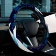 thumbnail image 6 of Starry Shark Car Wheel Covers, Steering Wheel Covers, Car Wheel Cover 14.5 Inch Printing PVC Leather Auto Accessories, 6 of 6