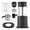 Black, variant on Yajisi Portable Coffee Maker 2-in-1 Travel Espresso Machine Compatible with NES Capsules and Ground Coffee Hand Press 120ml Cup 80ml Tank Black Edition for Camping Office and Travel