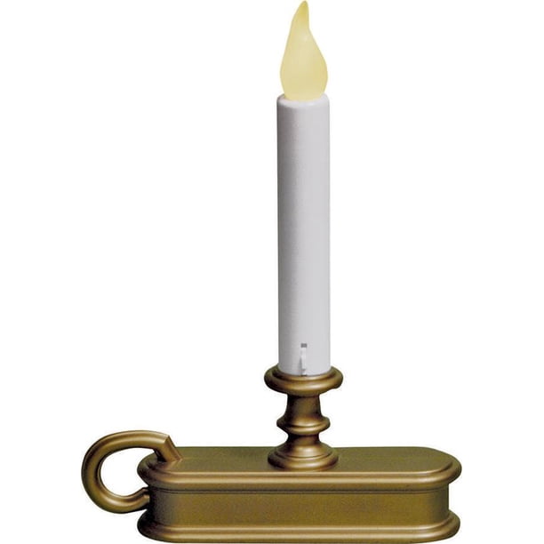 Good Tidings Led Single Tier Christmas Window Christmas Candle With Sensor Antique Finish Walmart Com Walmart Com