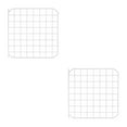 thumbnail image 2 of Transemion Portable Pet Playpen Panel Cage Fence Metal Guinea pig Wire door white 2Set, 2 of 6