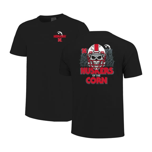 Unisex Image One  Black Nebraska Huskers Hyper Local Huskers of the Corn T-Shirt