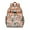 Citrus, variant on Moroccan plaid backpack, spacious student backpack with abstract checkered prints, ideal back to school gift