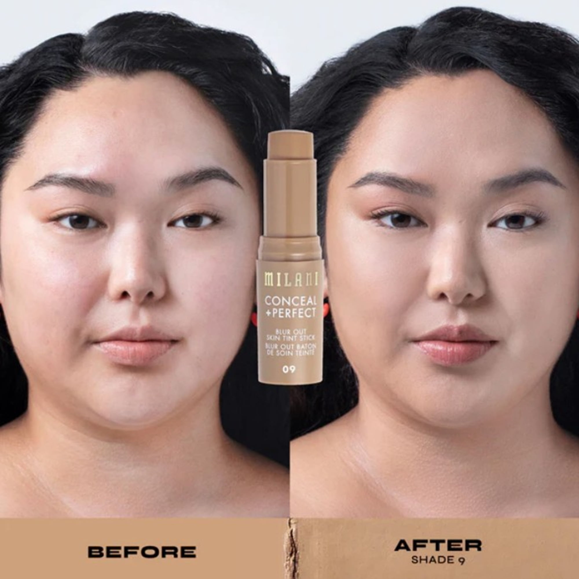 Milani - Conceal + Perfect Blur Out Skin Tint - 09 Light Medium with Golden Beige Undertone - 1Pc