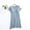 Blue, variant on pstuiky Maternity Dresses, Women's V-neck Short Sleeved Postpartum Clothing for Pregnant Women Breastfeeding Dress Home Clothing Short Sleeved V-neck Dress