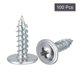 thumbnail image 3 of Uxcell Tornillos Autoperforantes de Cabeza Phillips, #8 x 1/2" Tornillo de Acero al Carbono para Madera y Metal de 100 Paquetes, 3 of 5