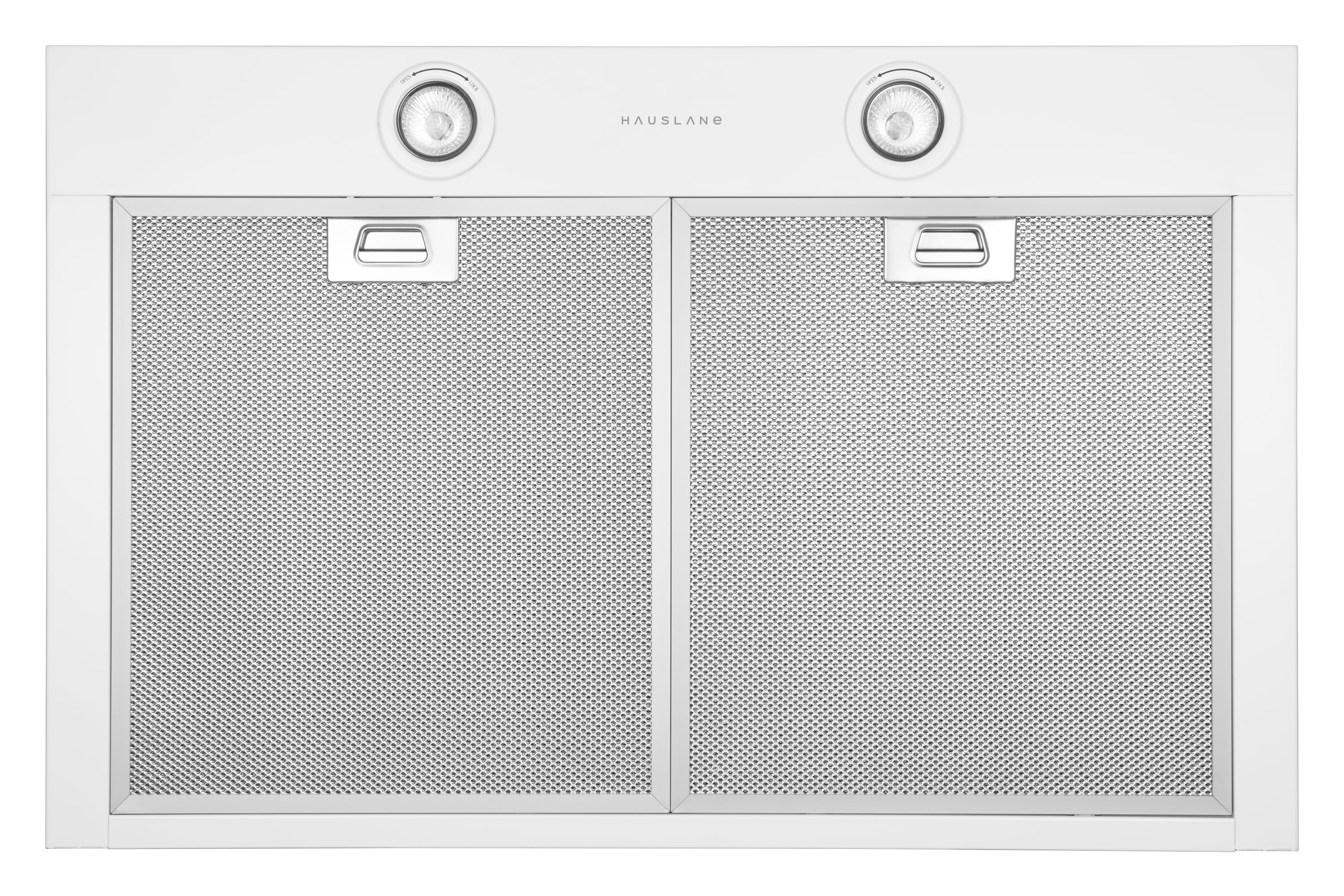 Hauslane Chef Series Base Model WM-530 30" Convertible Wall Mount Chimney Range Hood 120V in Matte White