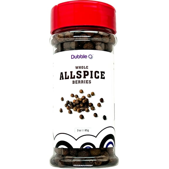 Whole Allspice - 3 oz. ⦾ Non GMO, Kosher, Halal, and Gluten Free ⦾ Dubble O Brand
