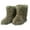 Army Green, variant on Gpaecead Women's Winter Boots Fur Snow Boots Ankle Boots Fuzzy Warm Platform Short Boots for Women Slip-on Boots 40 Gray