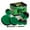 Green, variant on Ultimate Boat & Pool Kit with Extension - Drill Brush Set for Boat Hulls, Seats, & Deck