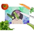 thumbnail image 2 of Virgo Zodiac Sign Glass Cutting Board Large, 2 of 2