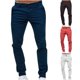 thumbnail image 3 of Pantalones Rectos Rectos de Color Liso Con Botones Abiertos Para Hombre Odeerbi ODB-6, 3 of 3