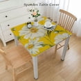 thumbnail image 2 of nygtbtfer Table Cloth, Fitted Tablecloths with Elastic Edge, Wipeable Table Cover for Kitchen Wedding, 2 of 7