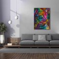 thumbnail image 4 of Epic Graffiti 'Felis' by Dean Russo, Canvas Wall Art, 40"x54", 4 of 8