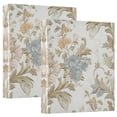 thumbnail image 2 of Hard Shell Ring Binder With Clip Holds 200 Sheets Office Home Organization Soft Pastel Colors, 2 of 10